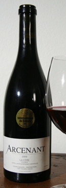 Gamay d'Arcenant 2009, Pierre Mandry à Founex/VD