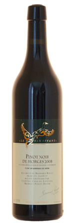 Pinot Noir de Morges «Le Vin Vivant» 2008