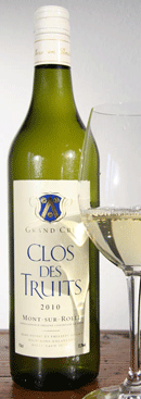 Clos des Truits Grand Cru 2010 du Domaine Rosset à Mont-sur-Rolle (VD)