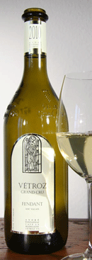Fendant Vétroz Grand Cru 2010 de la Cave de la Madeleine à Vétroz (VS)